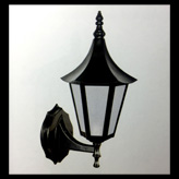 Đèn gắn tường cổ điển sử dụng được ngoài trời CT-6157 Ø200xH350